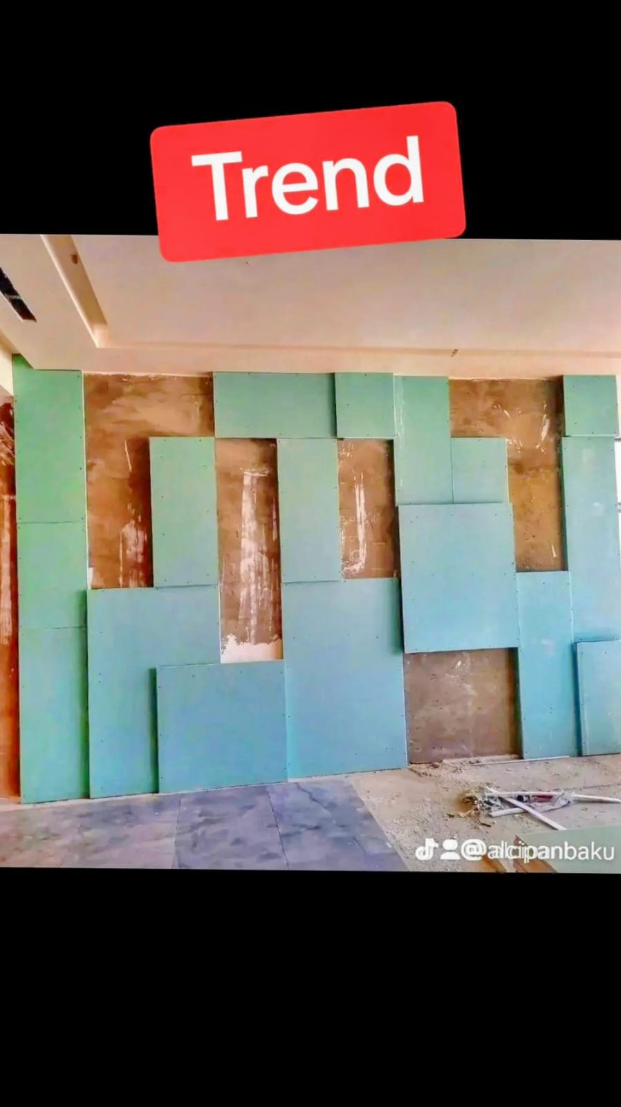 Alcipanbaku mənzil tavan təmiri